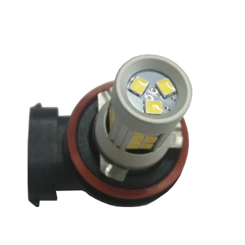 Лм 2 шт. H11/H8 9005/HB3 9006/HB4 6000K 27SMD автомобильные лампы противотуманные 12 в 24 в|Передние