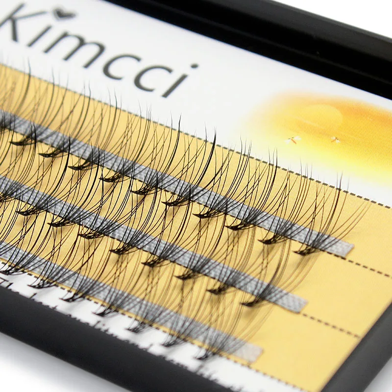 Kimcci профессиональные 10D норковые ресницы для наращивания модный натуральный