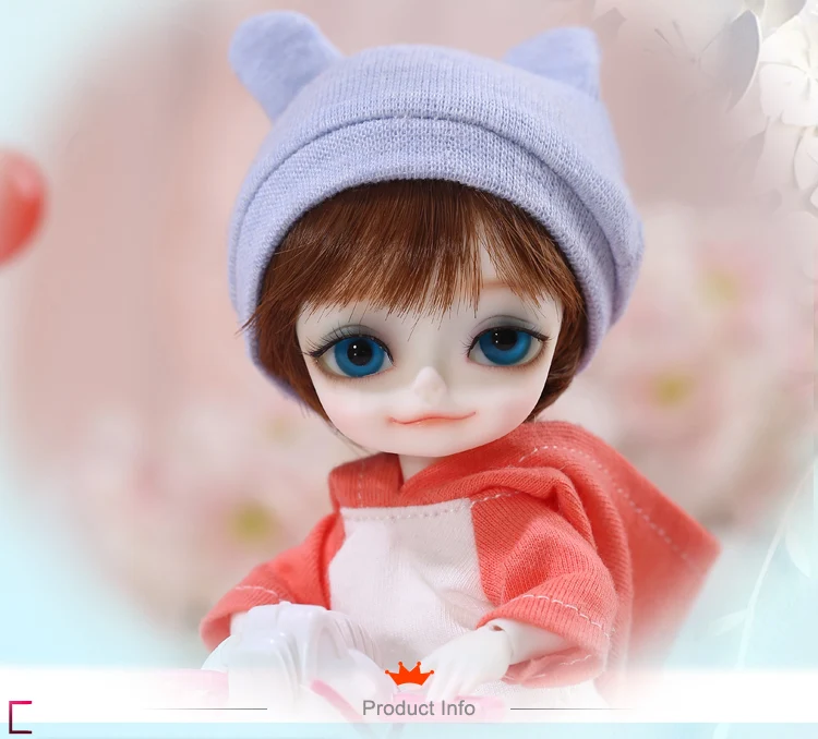 Кукла Пуки Пингвин, BJD, SD куклы, Yosd 1/8, модель тела для ребенка в подарок, включая одежду для полного набора OUENEIFS