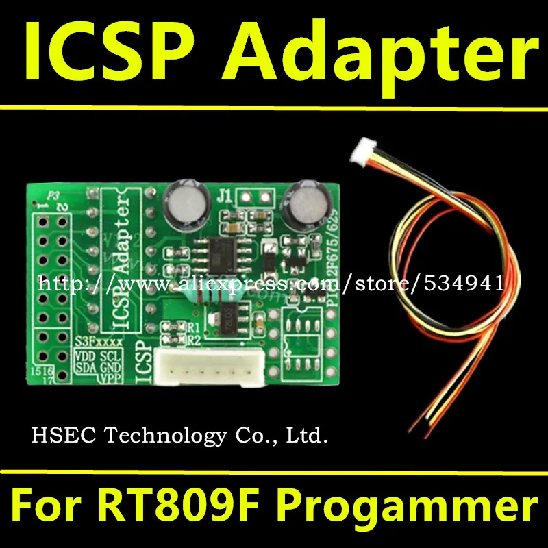 Бесплатная доставка адаптер ICSP для RT809F серийный ISP/ RT809H USB программатор/ICSP