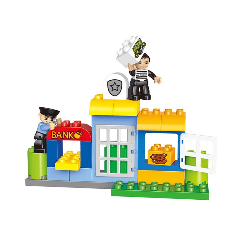 Sytopia банк магазин полиция вор конструкторы сортер Развивающие игрушки детская