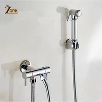 zgrk brass bidet shower only cold water shower mixer with hose handheld bidet sprayer for toilet chrome gold wall mixer classic