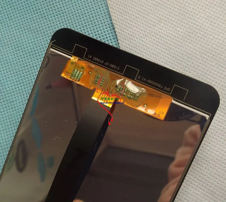 Оригинальный Elephone P8 Мини Передняя панель Сенсорное стекло дигитайзер экран с ЖК