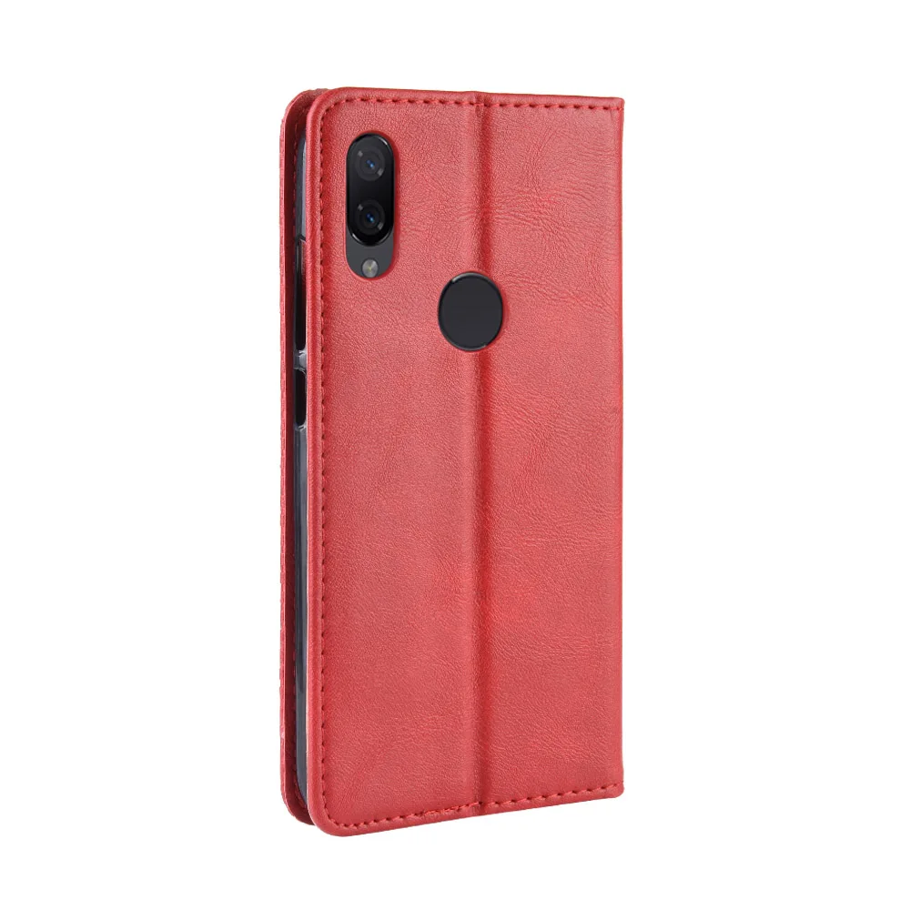 Роскошный ретро тонкий кожаный флип-чехол для Xiaomi Mi Play Case 5,8" Чехол-подставка Магнитная Обложка для книги Xiaomi Mi игровые чехлы