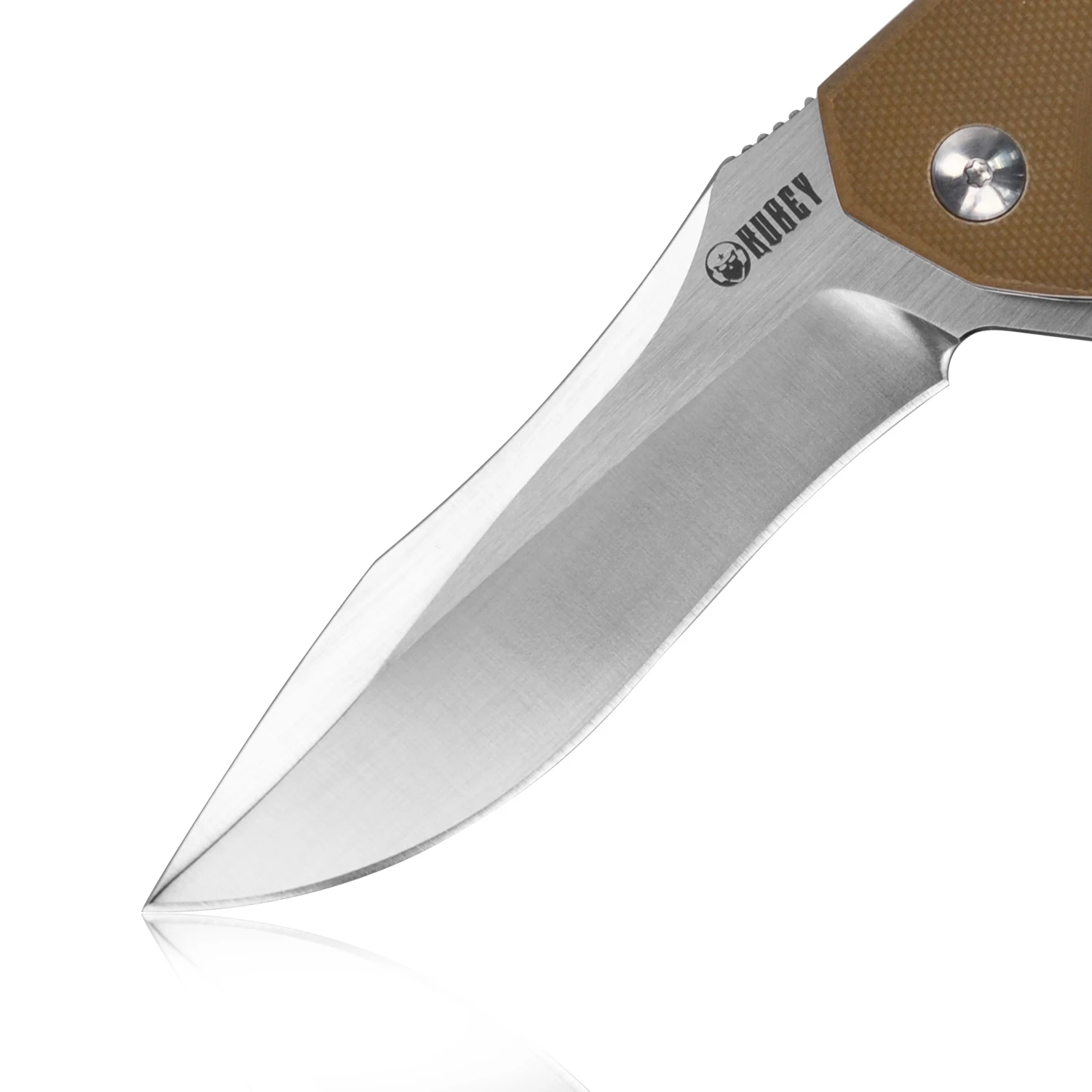 KUBEY KU162 G10 Ручка EDC карманный нож с точкой падения D2 лезвие мяч баринг Открытый Тактический Кемпинг выживания складные ножи