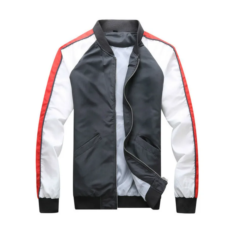 Куртка-бомбер chaqueta Мужская куртка на молнии модная повседневная Уличная одежда