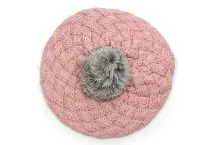 Шапка берет Осень зима 2019 очень теплая Мягкая шерстяная шапка для малышей 3 цвета