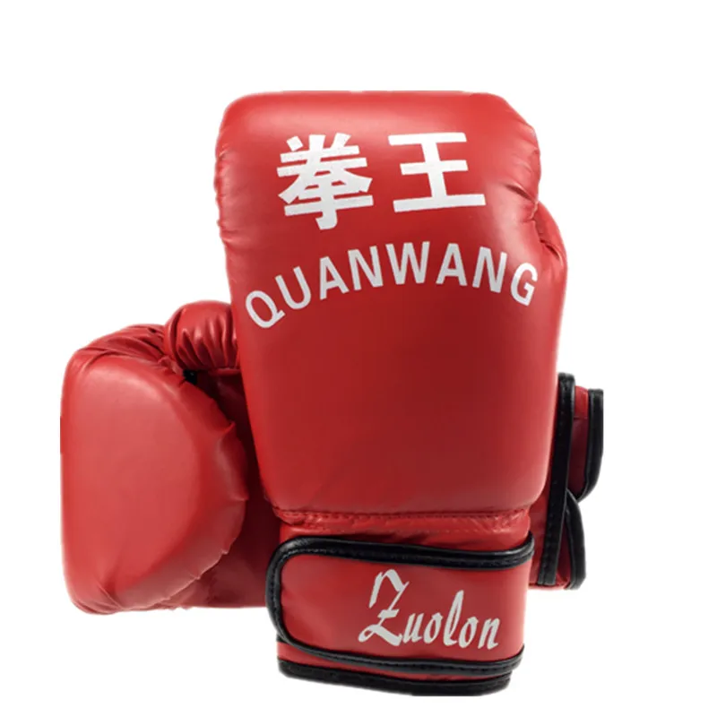 Муай Тай ПУ кожаные боксерские перчатки для мужчин и женщин Обучение в ММА Грант