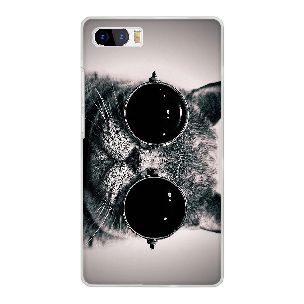 Astubia чехол для bluboo S1 5.5 Кот Цветок Жесткий Пластик s1 Coque Капа |