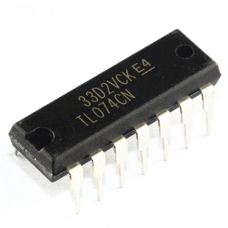 10 шт. TL074CN TL074 IC OPAMP JFET 3 МГц QUAD 14DIP Новый