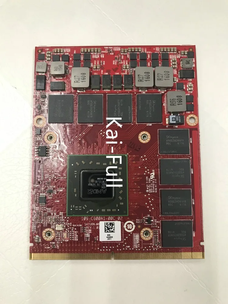CN-0K5WCN K5WCN для Dell Precision M6800 M6600 M15X FirePro M6100 видео VGA Видеокарта