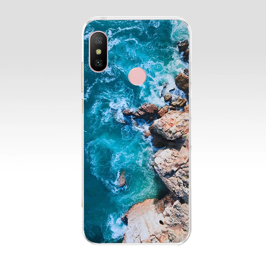 39 K силиконовый чехол для Xiaomi mi A2 LITE, чехол с полной защитой, мягкая задняя крышка из ТПУ, чехол для телефона s для Xio mi A2 LITE, бампер - Цвет: 39