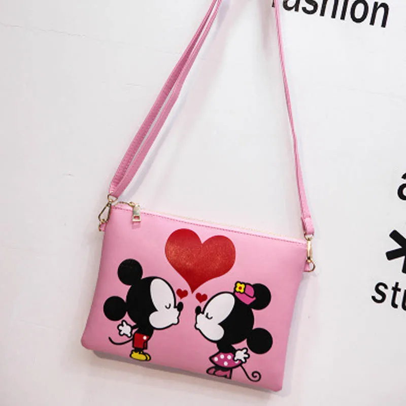 Mickey D Disney женский модный клатч, Сумка Для материнских подгузников, сумка для мам из искусственной кожи, сумка-мессенджер с рисунком Микки из мультфильма, дорожные сумки - Цвет: Mickey D