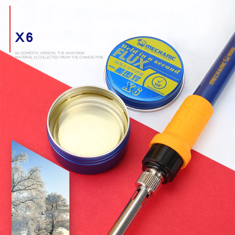 Механика канифоль флюсовая паяльная паста X6/X8/X9 BGA паяльная паста Флюс Для Сварки паяльников ФЛЮСЫ