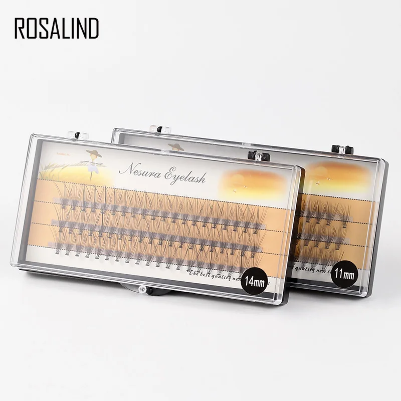 ROSALIND 60 шт./компл. накладные ресницы для наращивания ресниц инструмент макияжа