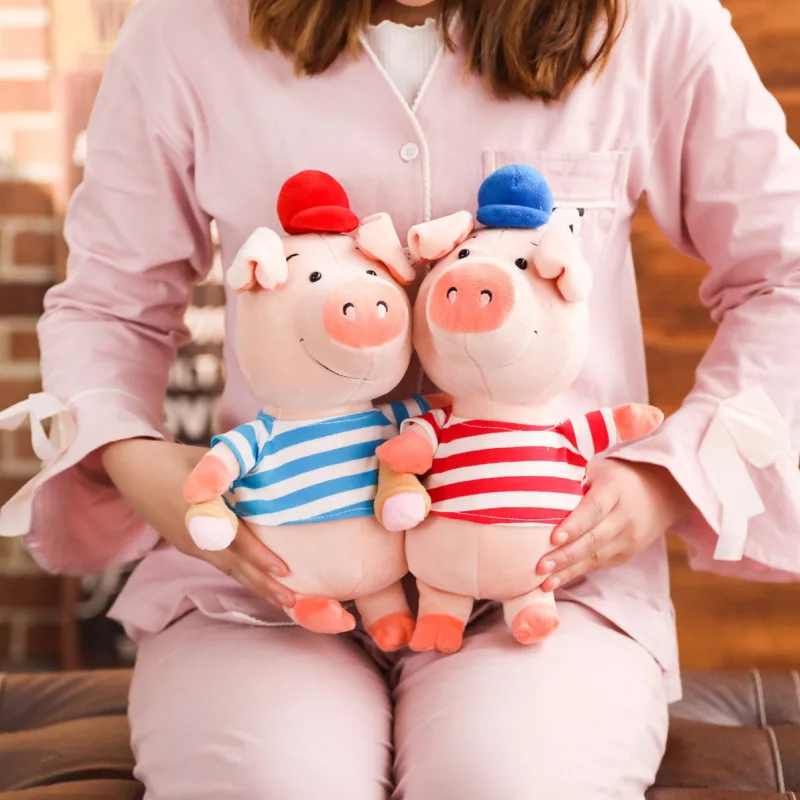 30 см Kawaii НИСИ свинка кукла поросенок Ститч свитер из мультфильма мягкого плюша