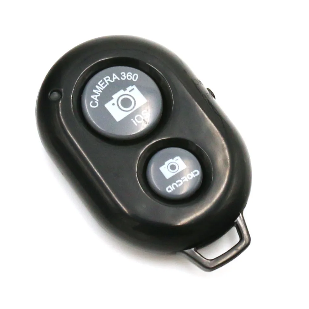 Черный Bluetooth кнопка дистанционного управления затвором беспроводной Автоспуск