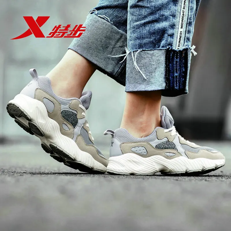 Кроссовки XTEP мужские спортивные на танкетке повседневные амортизирующие стиль