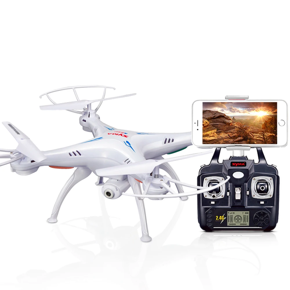 SYMA X5SW Радиоуправляемый Дрон с WiFi HD камерой FPV передача в реальном времени