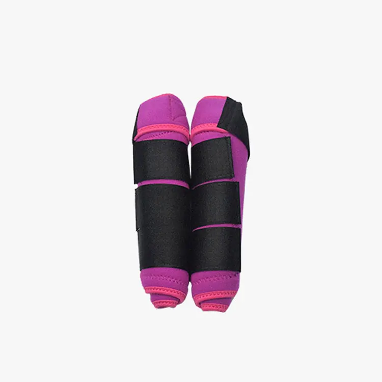 Pink 1 пара лосины для конного спорта, для лошадей, Регулируемая Защита ног, жгут для ухода за лошадью, гетры для верховой езды, оборудование для верховой езды - Цвет: Pink