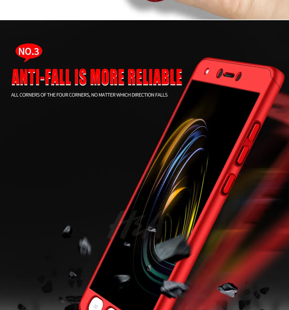 H& A Роскошный 360 полный защитный чехол для Xiaomi Redmi 4X Note 4 глобальная версия чехол для телефона для Xiaomi Redmi Note 4 4X чехол