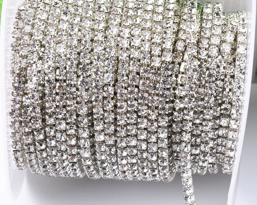 Бесплатная доставка ss18 цепочка для украшения свадебного платья 10 ярдов/партия |