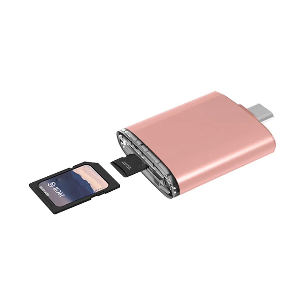 3 в 1 USB 3,1 type C USB-C TF Micro SD OTG кардридер для samsung Galaxy S9 TF флэш-карта картридер 2 микро-sd TF M2 MMC MS Dropshipp