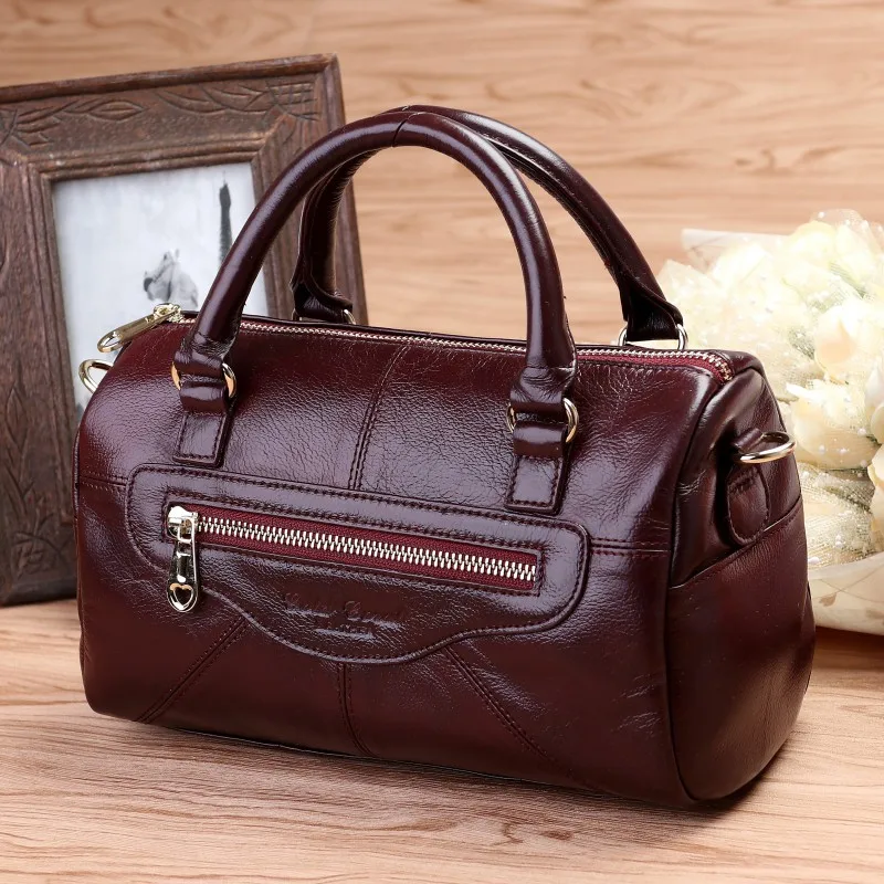 Женская сумка мессенджер Norbinus из натуральной воловьей кожи|cowhide handbag|designer