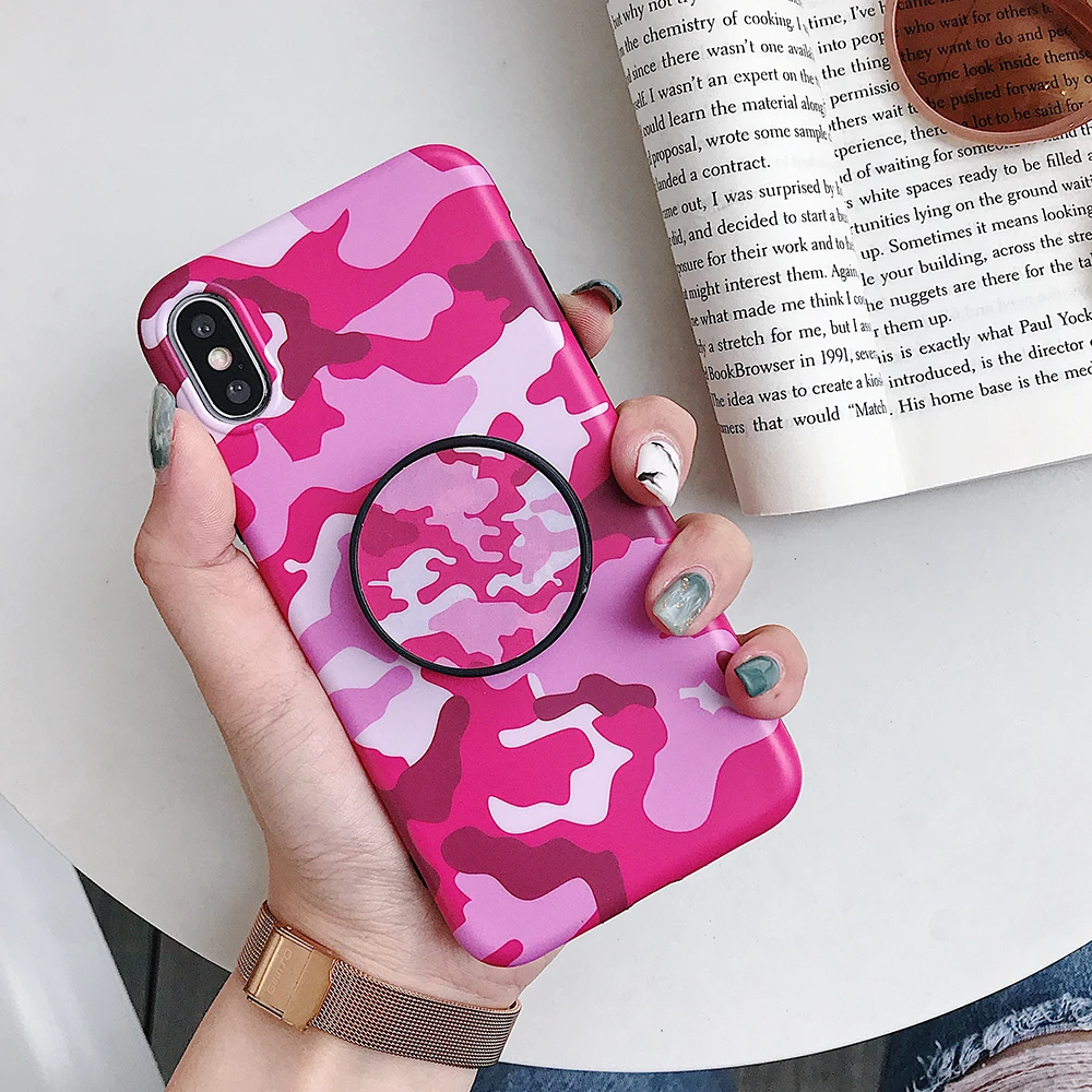 SUYACS военный камуфляжный чехол для телефона для iPhone 11 Pro Max XR X XS Max 6 6S 7 8 Plus Гибкая Складная мягкая задняя крышка
