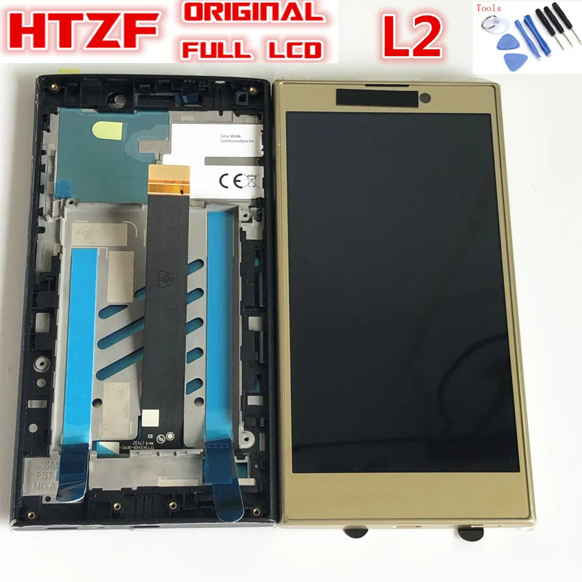 

Full Original LCD For SONY Xperia L2 LCD Display and Touch Screen Assembly for Sony L2 LCD Digitizer with Frame L2 lcd screen