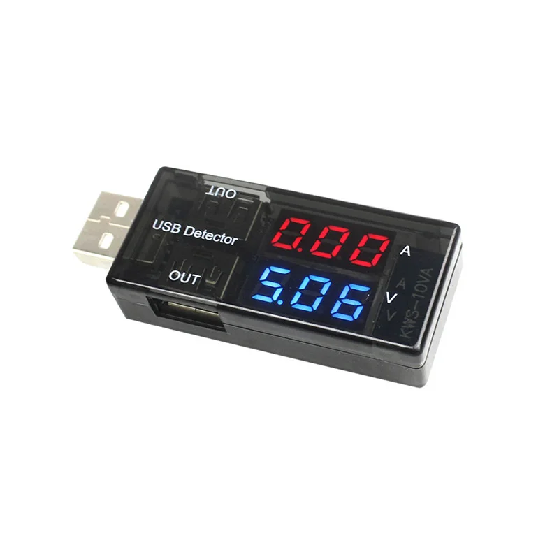 USB зарядное устройство детектор напряжение тока тестер мощности двойной