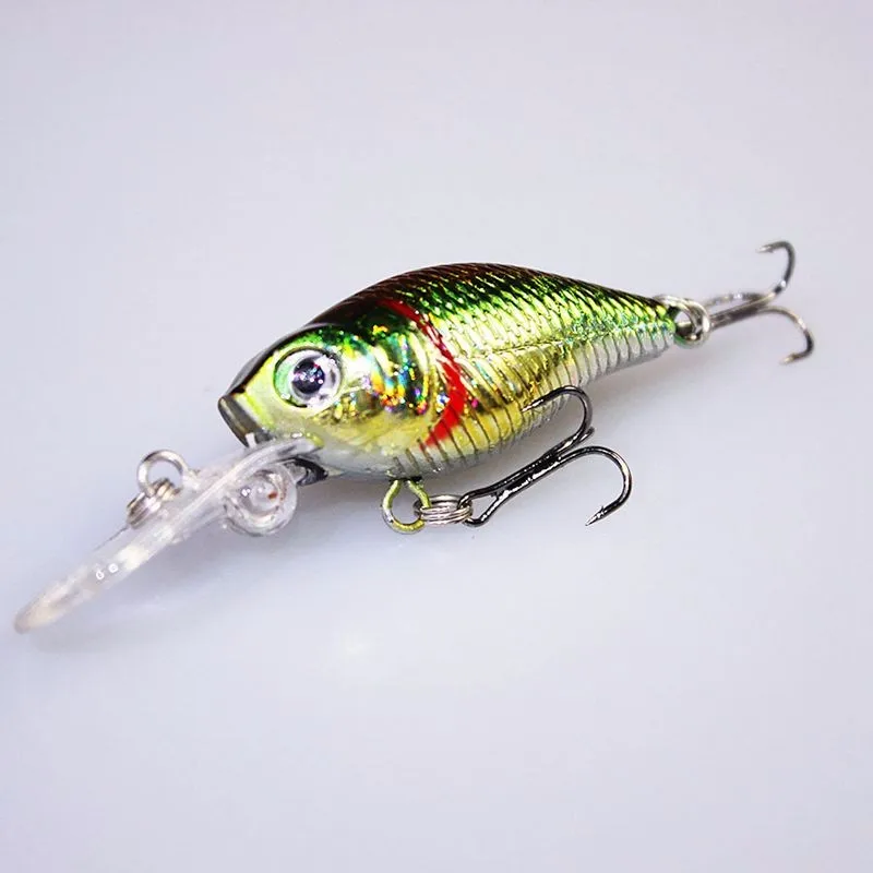 

1Pcs High Quality Japan mini Crank Bait Fishing Crankbait Wobbler Pesca isca Artificial Jerkbait Carp Fishing Tackle 60mm 4.2g