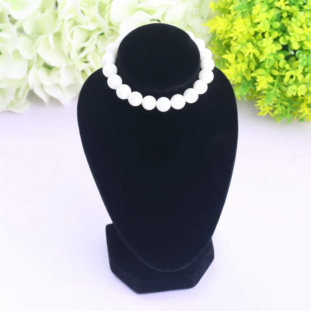 Черное бархатное ожерелье с подвеской 5 шт.|jewelry display shelf|jewelry displaydisplay shelf |