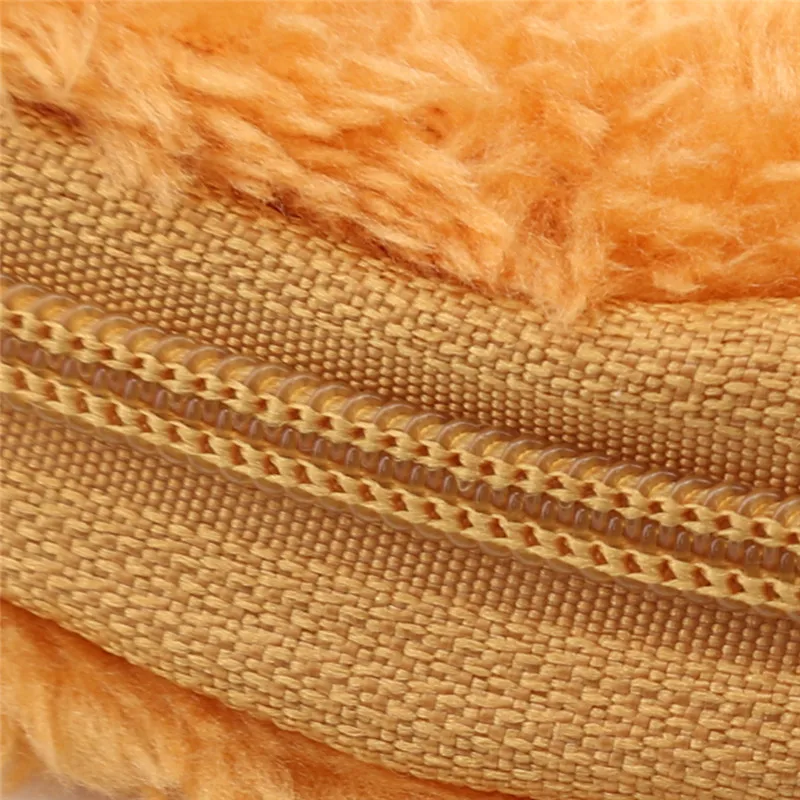 Длинный плюшевый Кошелек на молнии с изображением мультяшной собаки Детский