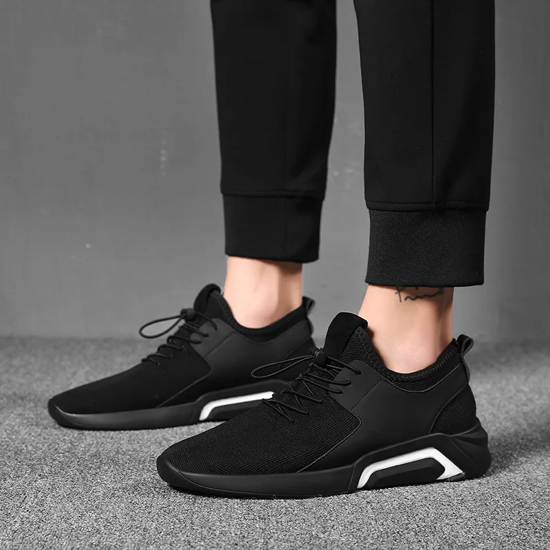 New breathable men's net shoes with cotton casual shoes