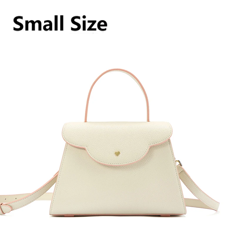 White Small Size EMINI HOUSE Cloud Сумочка, роскошные сумки, женские сумки, дизайнерские, спилок, кожа, сумки через плечо для женщин, сумка на плечо - Цвет: White Small Size