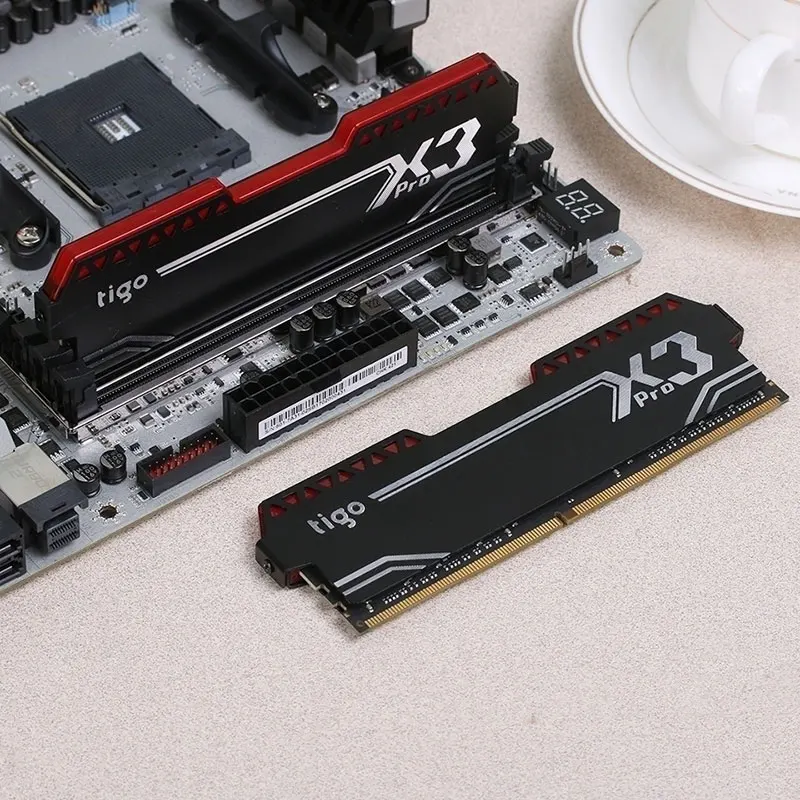 DDR4 8G 2666MHz ram X3 Pro светодиодный модуль Memoria 288pin 1,2 V настольная оперативная память s Одиночная Память ram совместимая DDR4 2400MHz игровая память