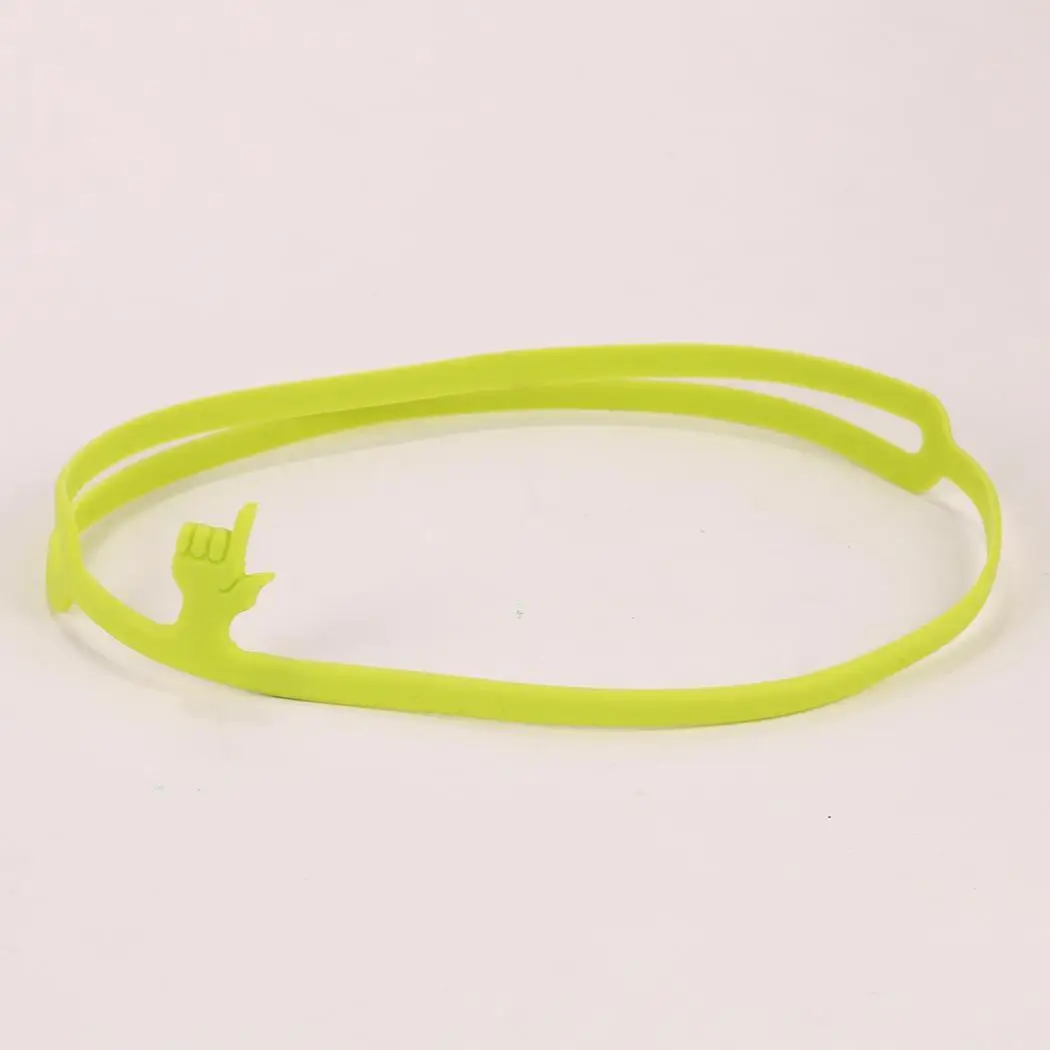 Креативные силиконовые закладки Забавный подарок Примечание эластичные