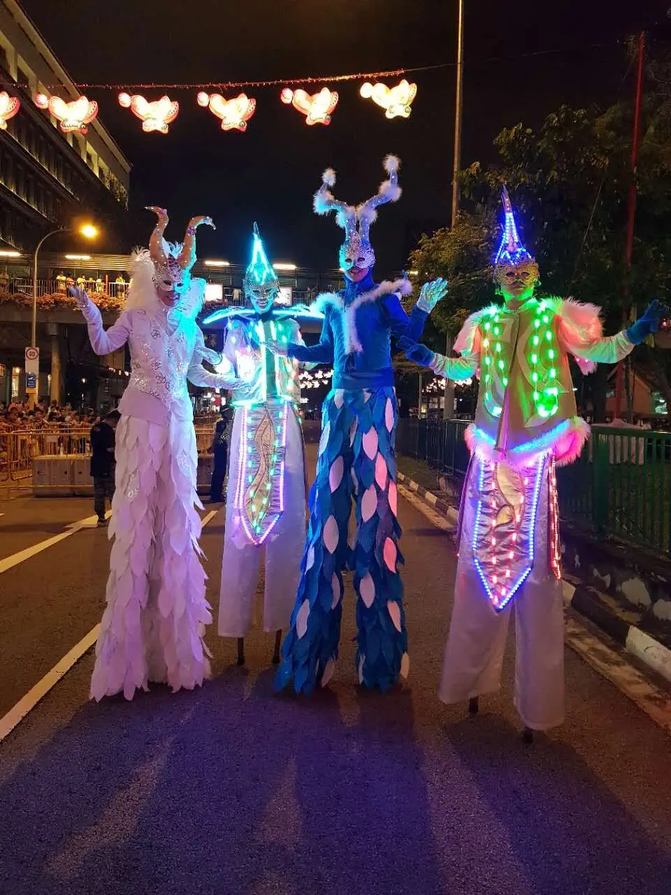 LED Stilts walker costumes Light Suits Robot | Тематическая одежда и униформа