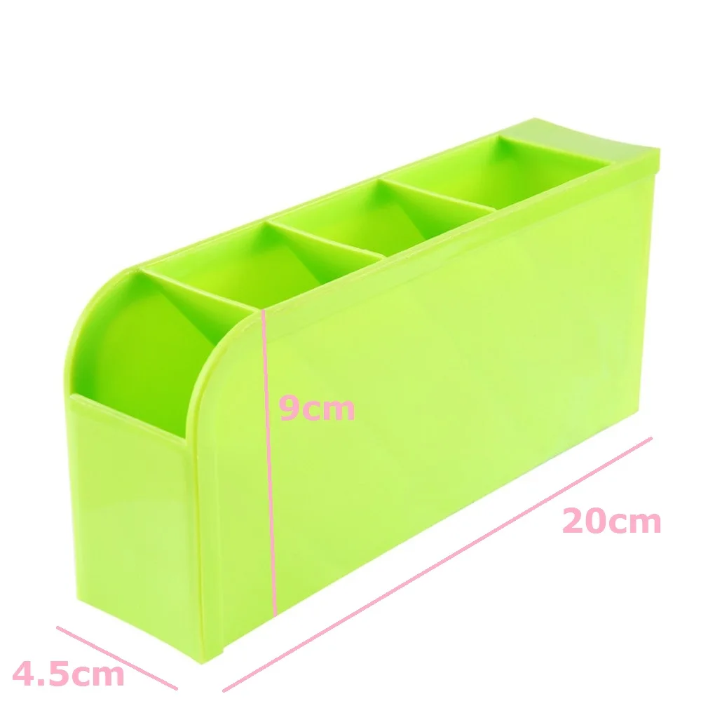 WBBOOMING 4 слота Мути-функциональный пластиковый лоток для хранения бытовой кухни