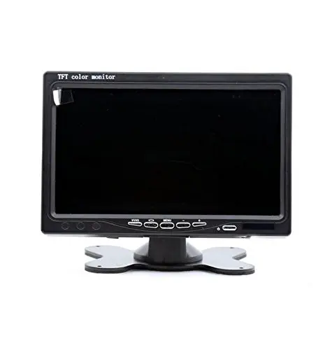 7 дюймовый TFT LCD Автомобильный четырехъядерный раздельный монитор заднего вида