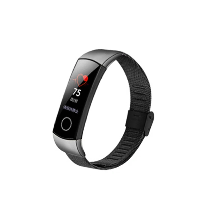 Металлический ремешок для huawei Honor Band 4 5 ремешок умные аксессуары браслет из нержавеющей стали браслет для Honor Band 4 браслет