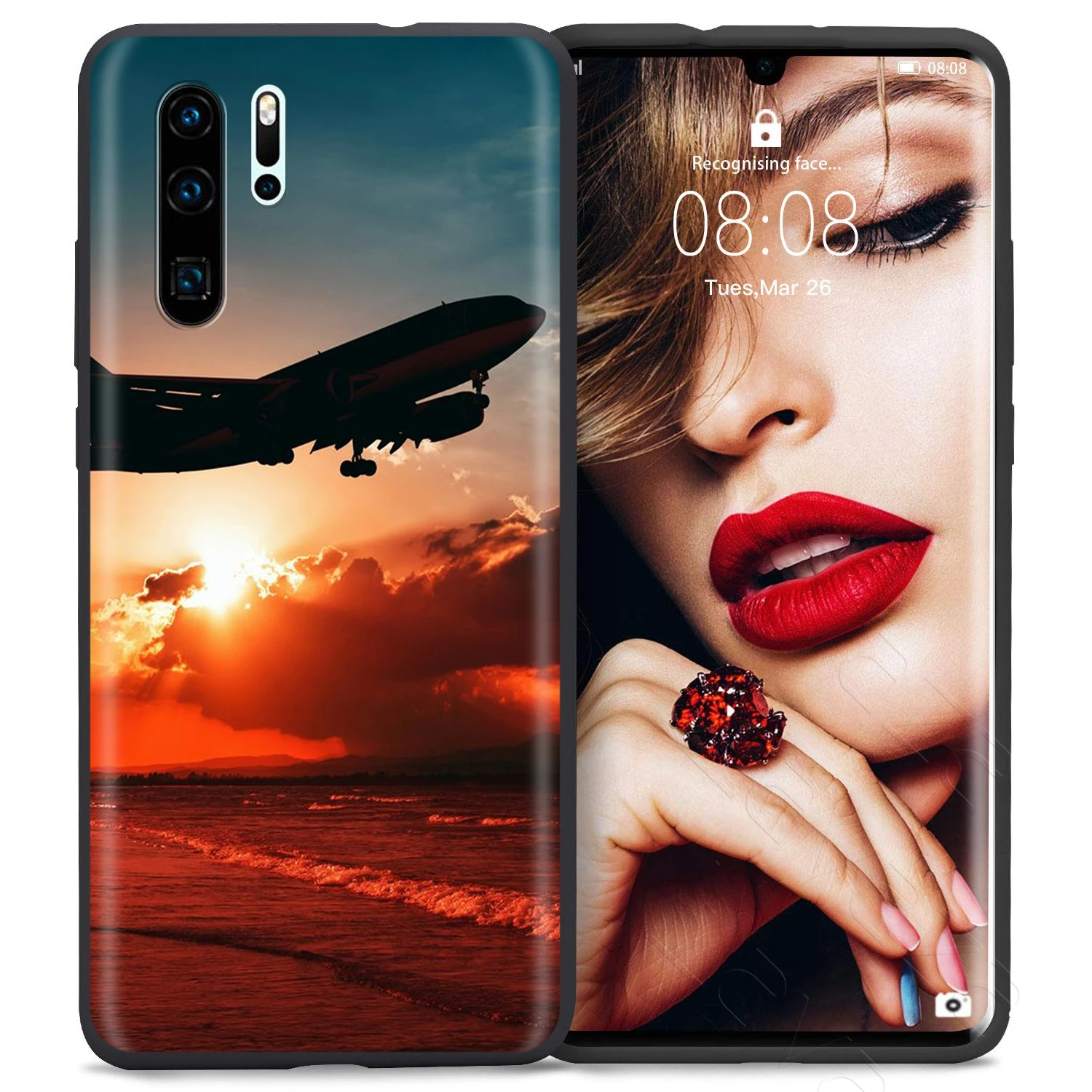 Lavaza авиационный самолет Fly путешествия облака самолет чехол для huawei Коврики Y7 Y9 P8 P9 P10 P20 P30 Lite Pro P Smart Mini - Цвет: 8