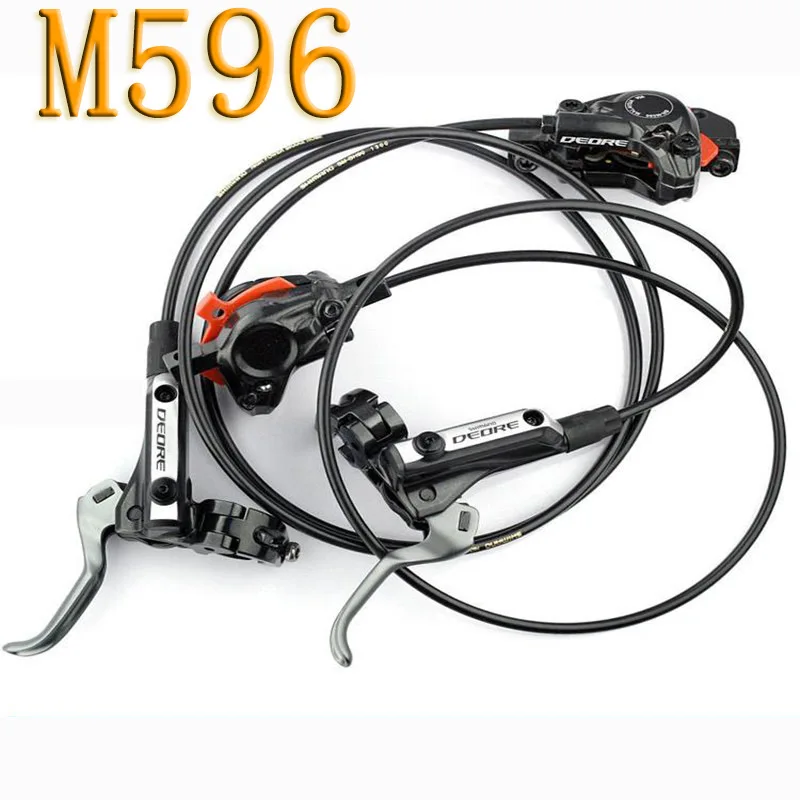 DEORE BR M596 MTB mountain bike bicycle Hydraulic Disc Brake Set Front &amp Rear 750/1350mm | Спорт и развлечения