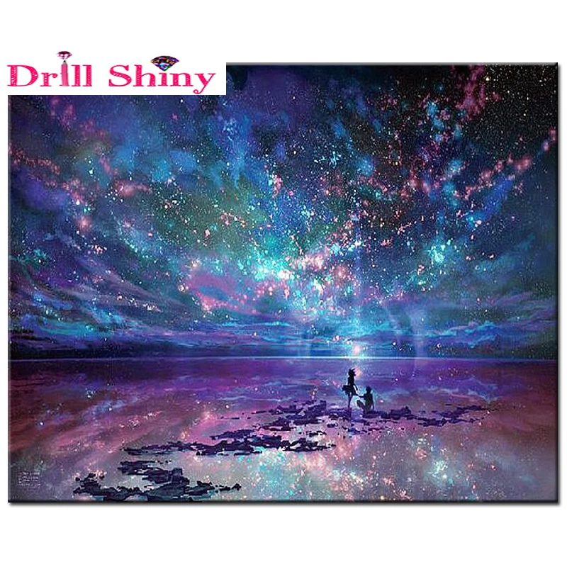 Полноразмерная Алмазная 5D картина сделай сам с квадратными стразами вышивка