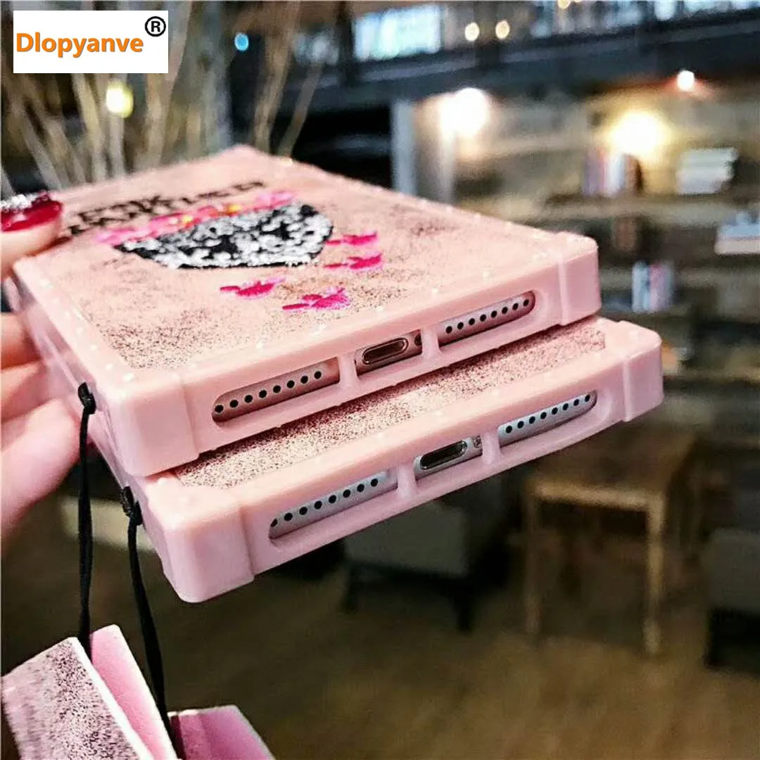 Новый мультяшный ретро кожаный вышитый мобильный чехол для Iphone X 6 6S 7 8 Plus