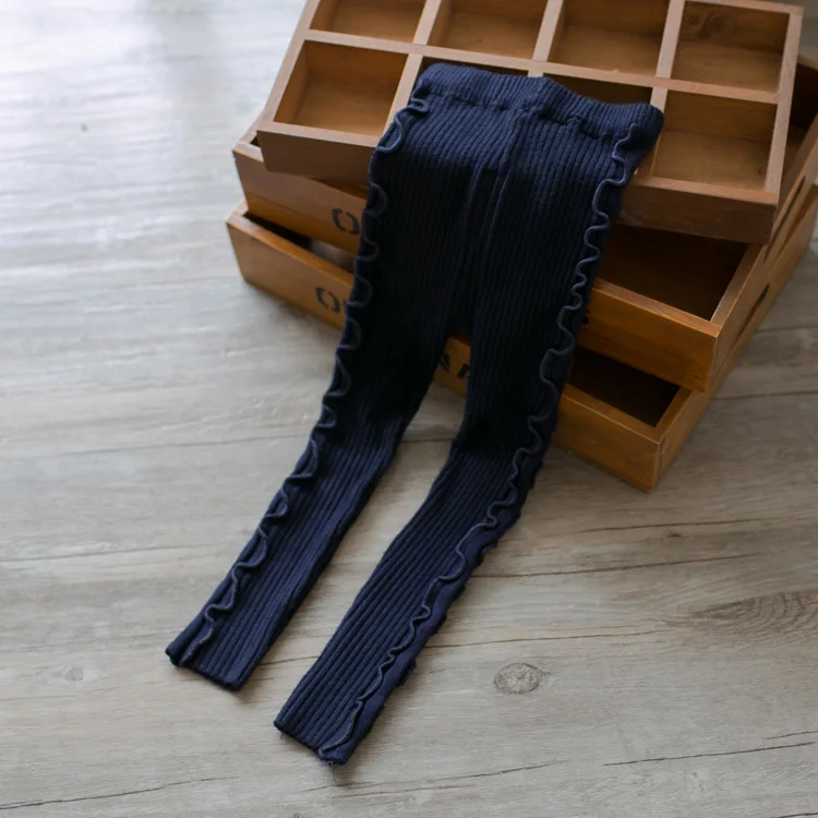 Новые стильные хлопковые леггинсы для маленьких девочек на весну и осень