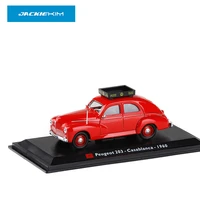 high simulation 143 peugeot 203 taxi in casablanca morocco 1960 alloy car model toy metal for kids gifts free shipping