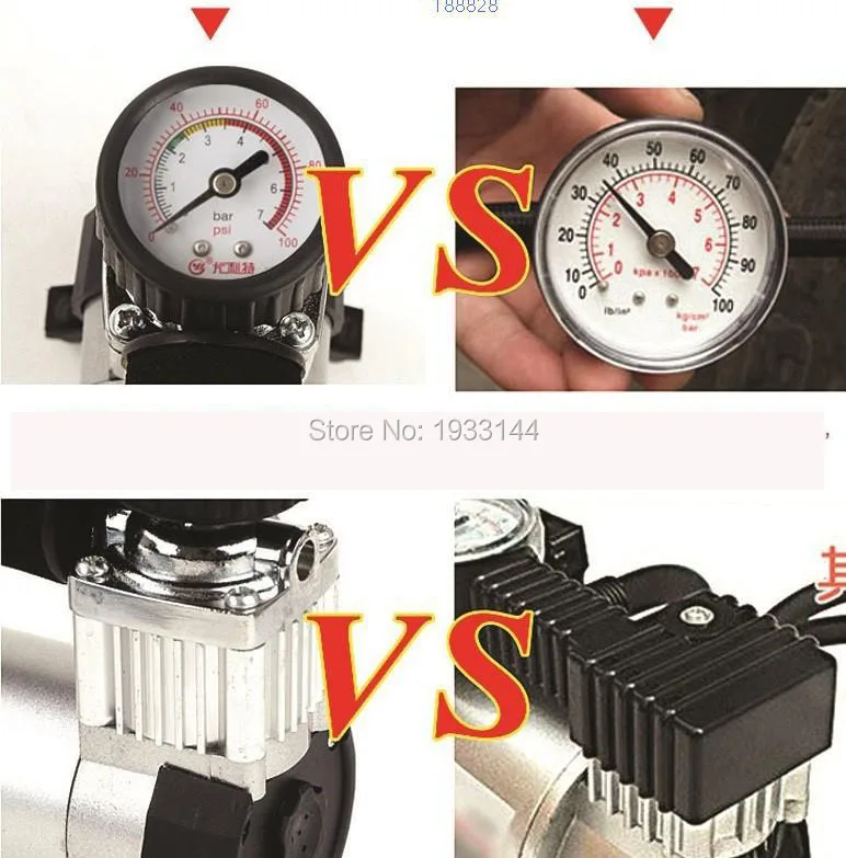 Электрический насос для автомобильных шин портативный супер YD-3035 100PSI |