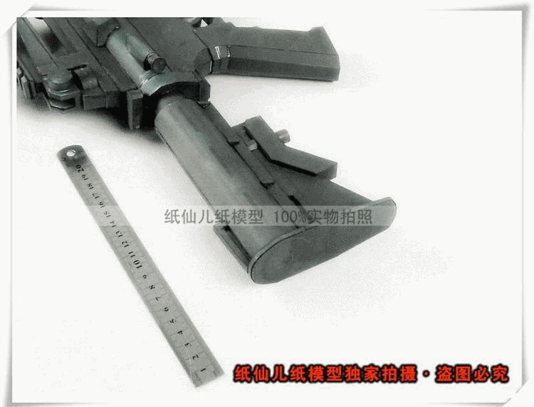 1:1 M4A1 Штурмовая винтовка 3D бумажная модель пистолет ручной работы косплей реквизит игрушка